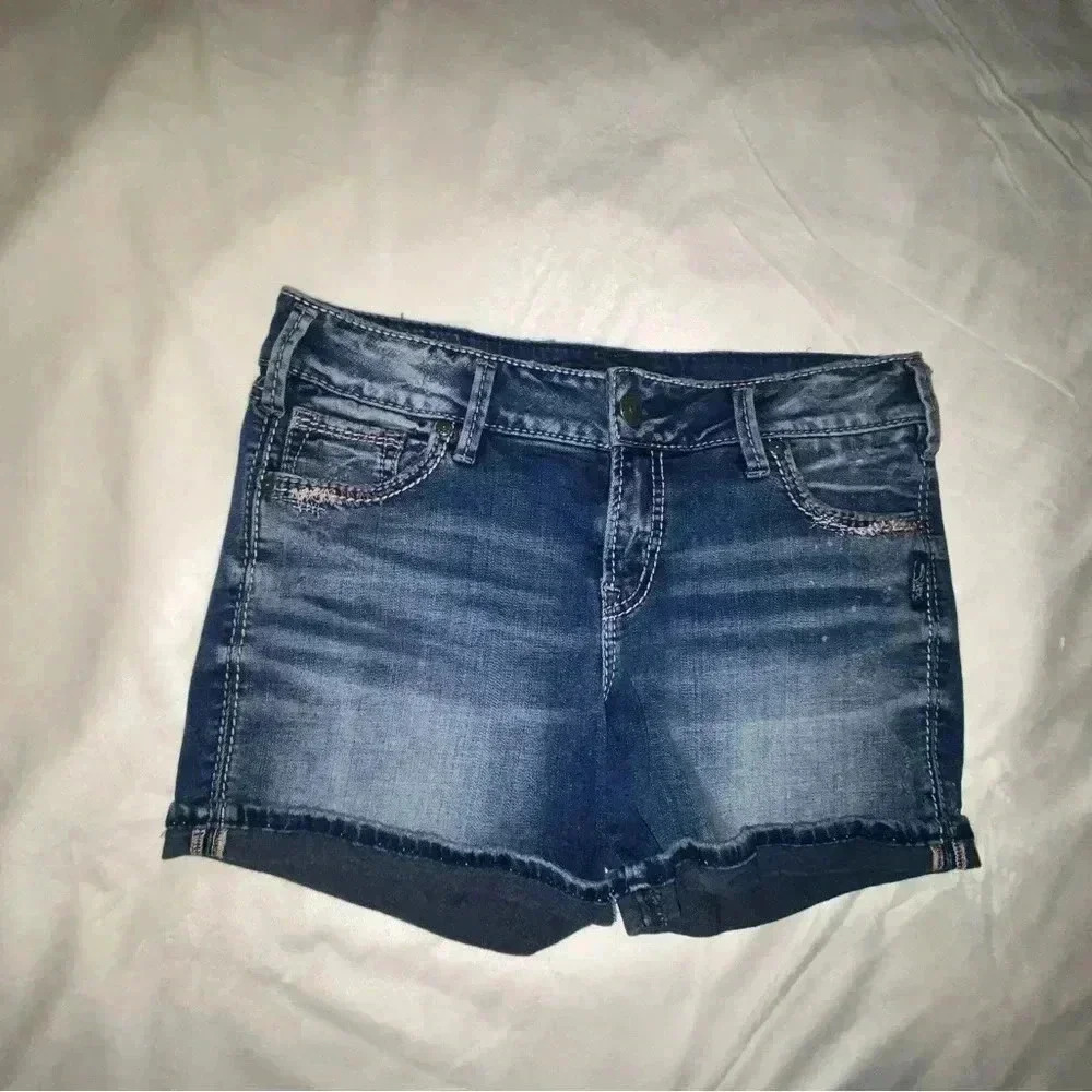 Silver Jeans Elyse Denim Shorts